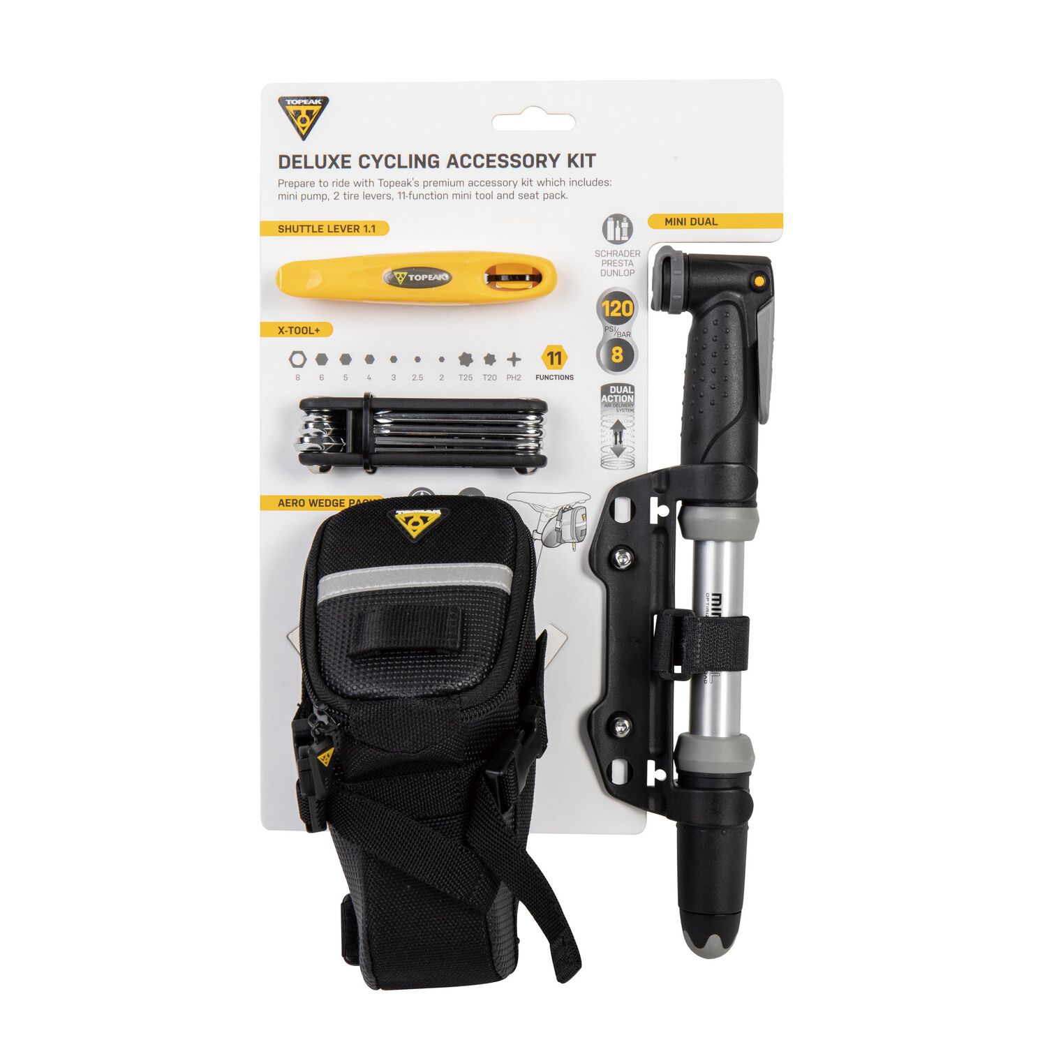 Kit Topeak Deluxe Cycling 4 Piezas image number 2.0