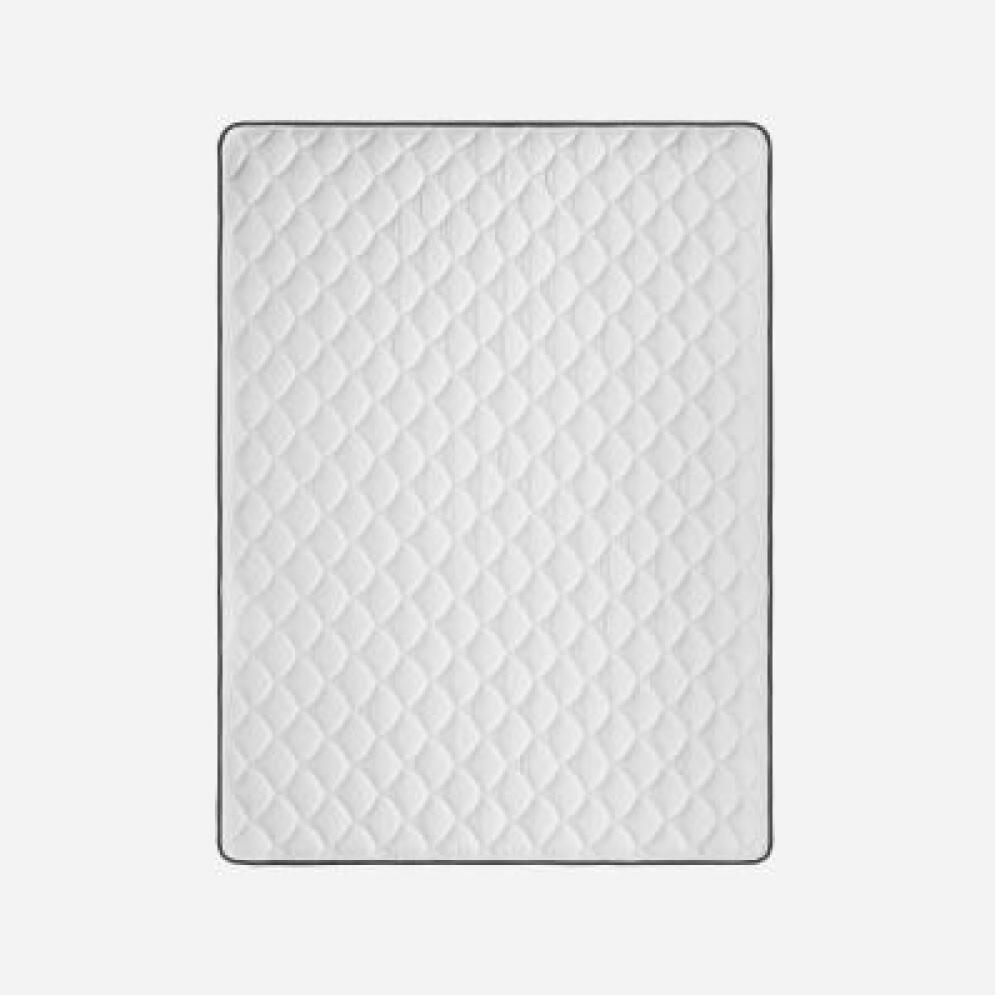 Cama Europea Rosen New Style 4 Plus / 2 Plazas / Base Normal  + Respaldo Ferrara Gris image number 11.0