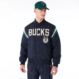 Chaquetas Milwaukee Bucks Nba Panel Black
