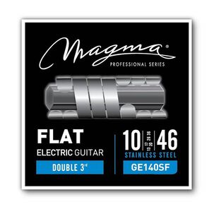 Set Cuerdas Guitarra El&eacute;ctrica Flat Ge140sf Magma