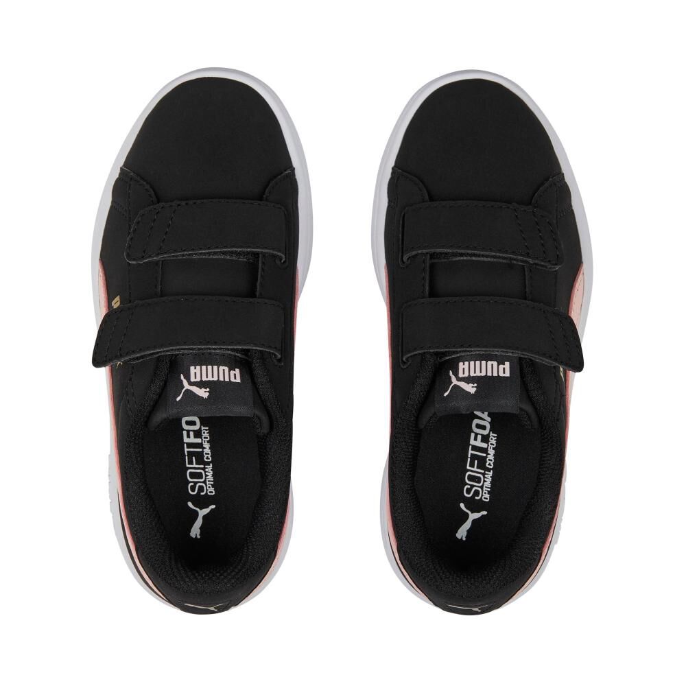 Zapatilla Urbana Unisex Puma Smash 3.0 Buck V Ps Negro image number 4.0
