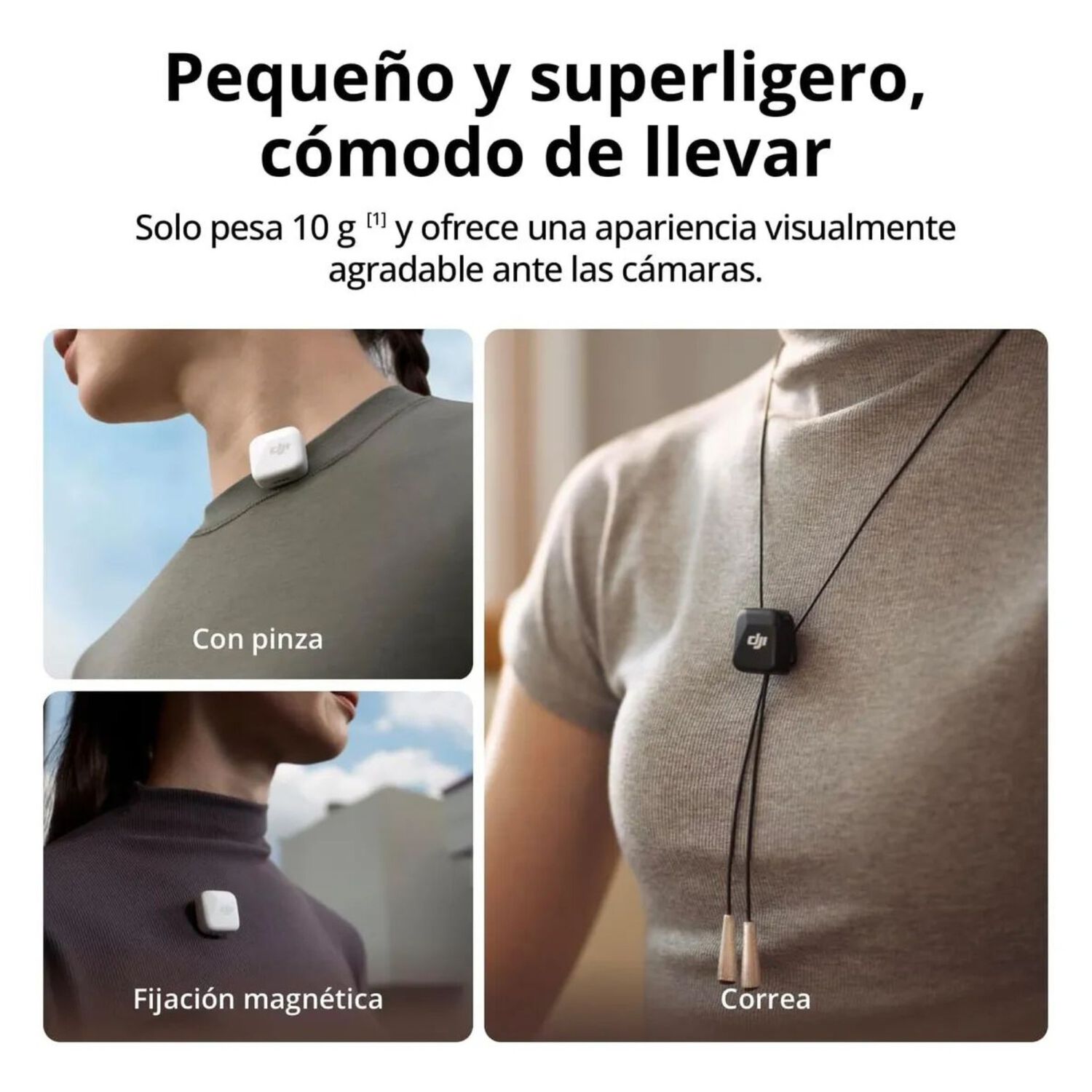 Dji Mic Mini (1 Tx + 1 Rx) | 1 Microfono Y Base De Carga image number 1.0