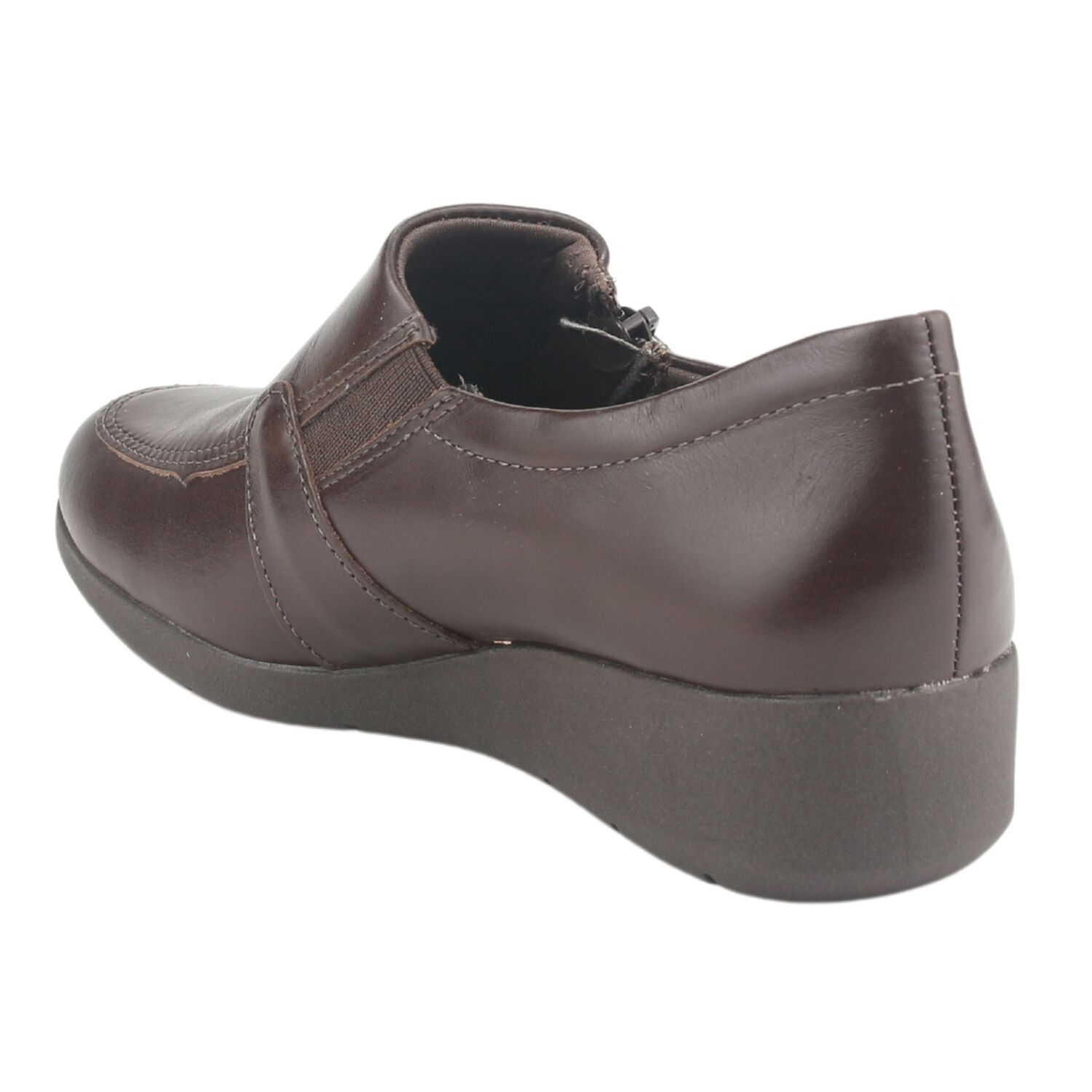 Mocasin Comfortflex Mujer 2393402 Caf&eacute; Casual image number 3.0