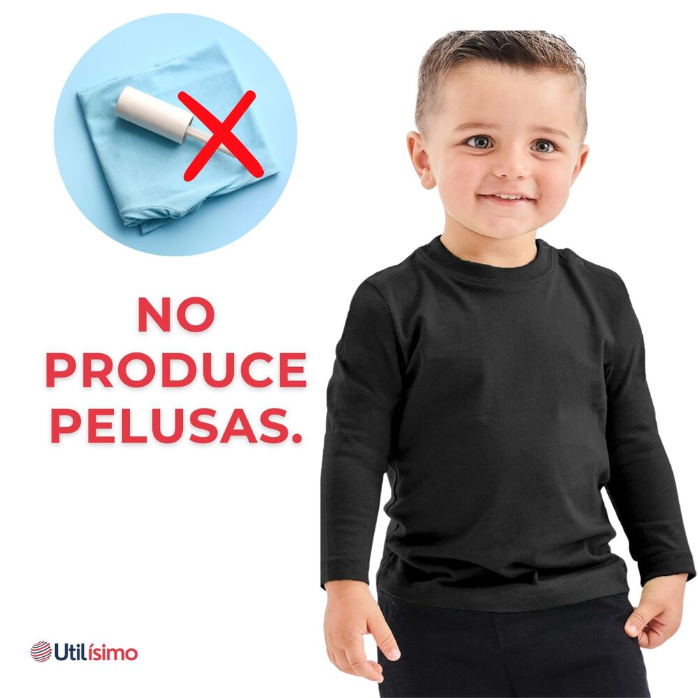 Camiseta Polera Polar De Ni&ntilde;o Manga Larga Primera Capa image number 8.0