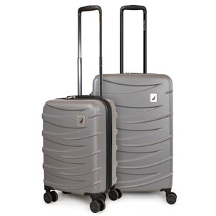 Pack 2 Maletas S+m M&oacute;naco De 10 Y 20kg Gris Nautica