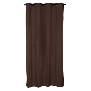 Set 2 Cortinas Bo Microfibra Chocolate