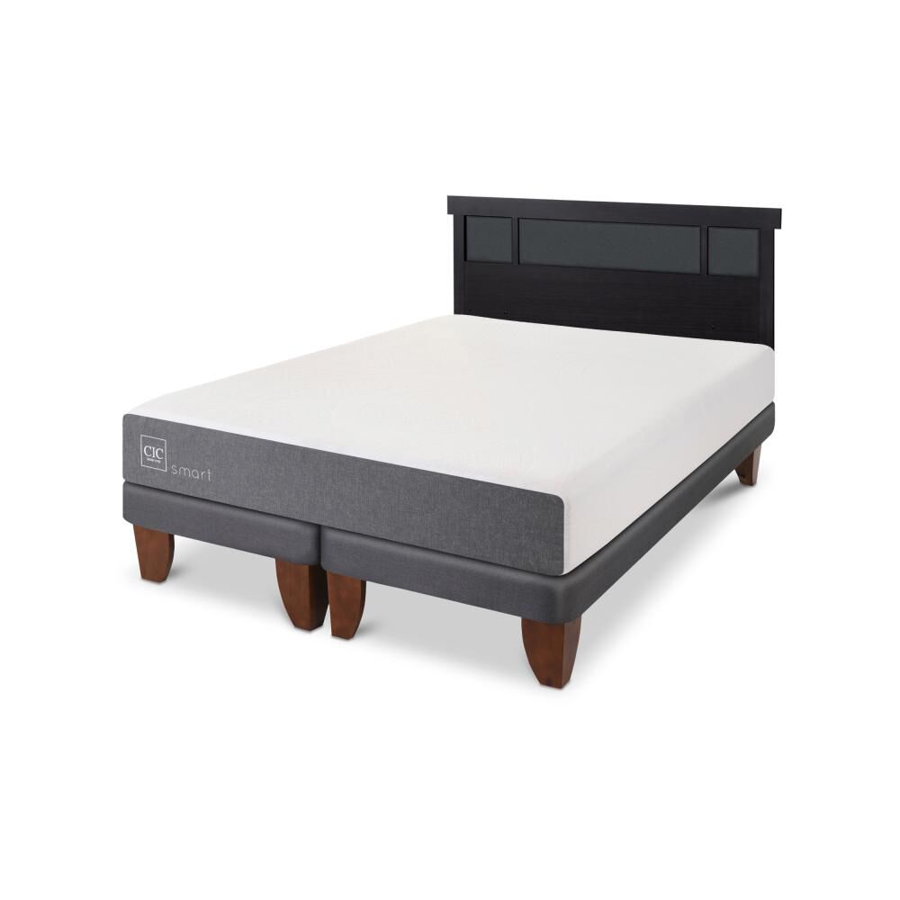 Cama Europea Cic Smart / King / Base Dividida + Respaldo image number 4.0