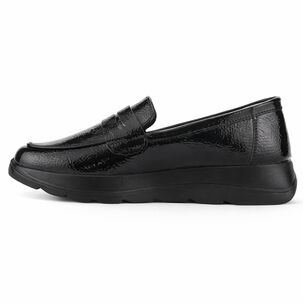 Mocasin Negro Mujer Casual Chalada Onix