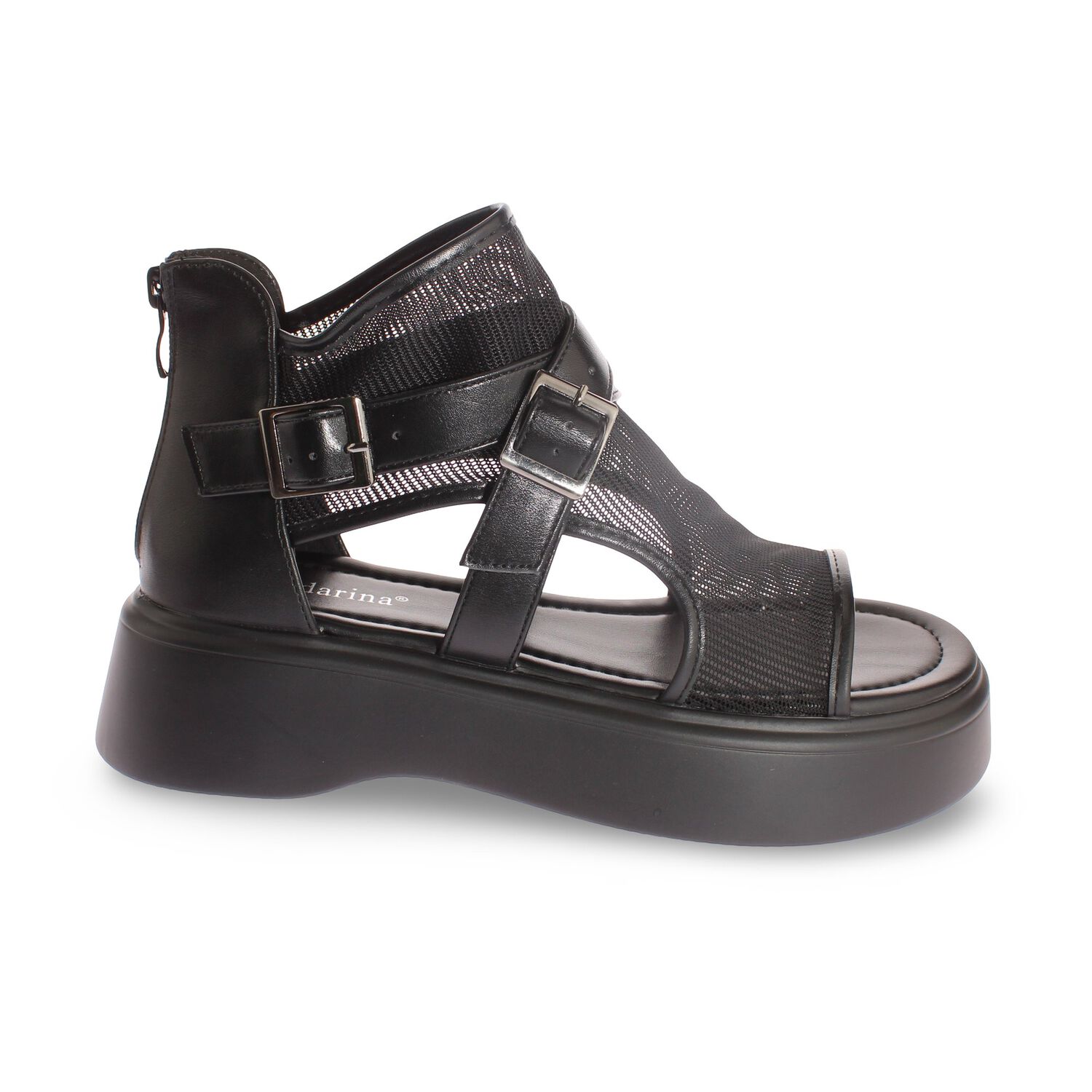 Sandalia Plataforma Negro Andarina Art. 50676negros image number 1.0