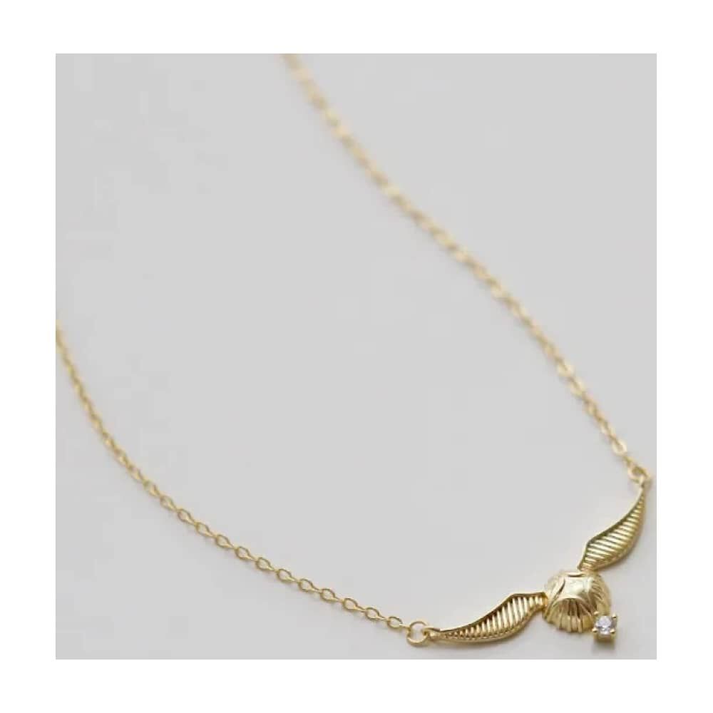 Collar Hogwarts Snitch Dorada Brillante Harry Potter image number 4.0