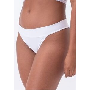 Bikini Dobles En Cintura Y Encaje Blanco 2rios