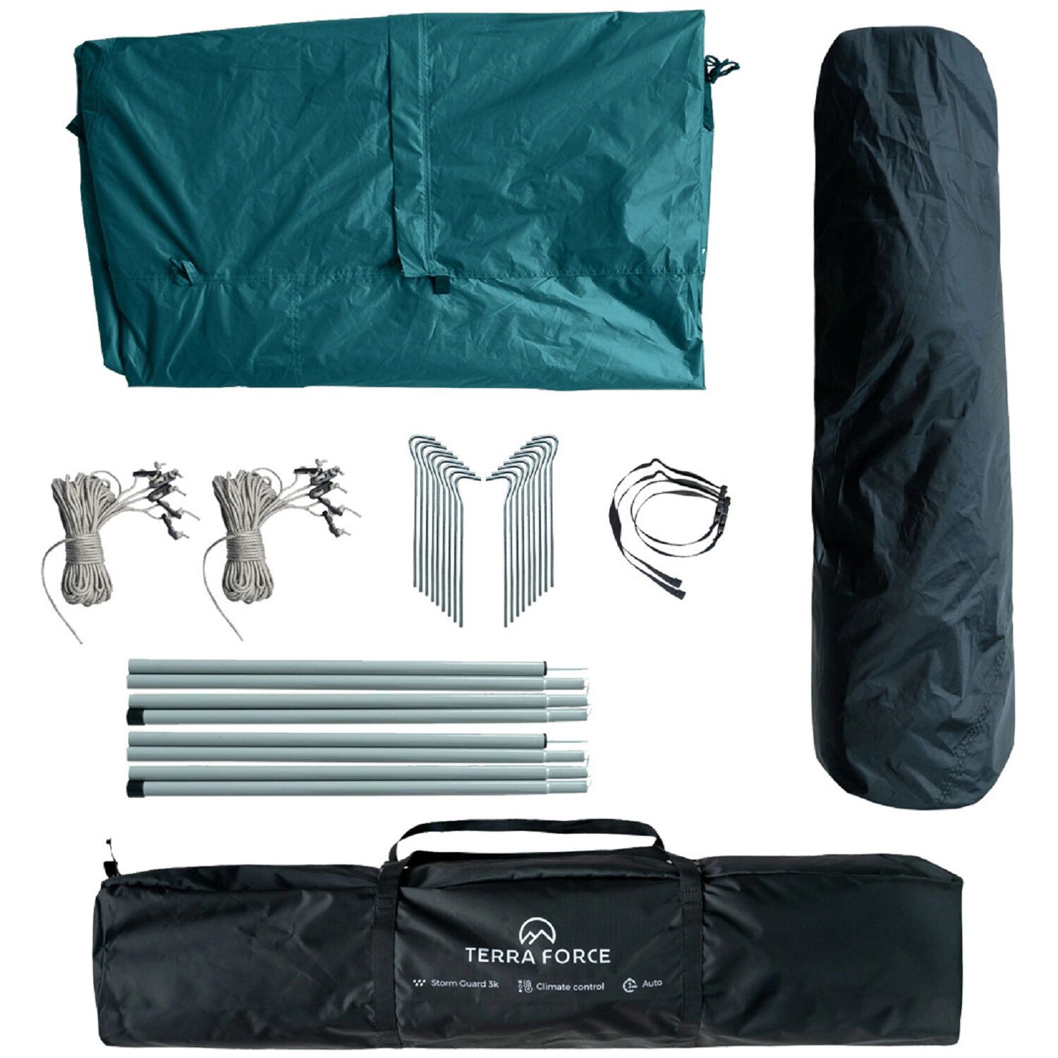 Carpa 3 Estaciones 8-10 Personas Storm Guard Auto-fresh 3k Azul image number 4.0