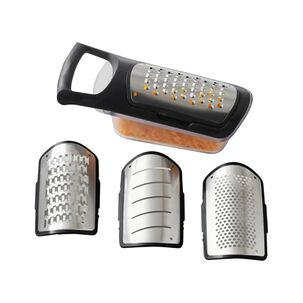 Rallador Rebanador Manual De Vegetales Y Frutas 4 Pcs