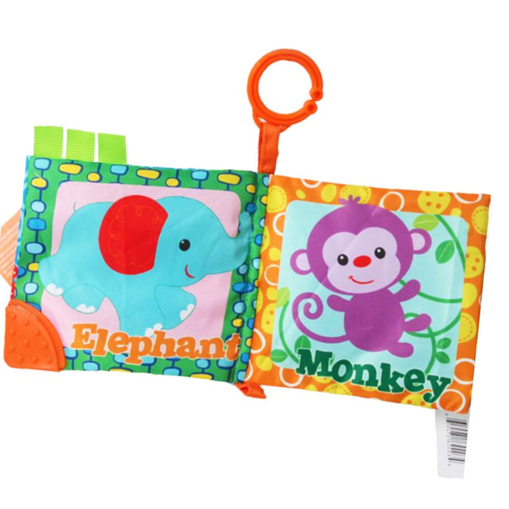 Libro Sensorial Tela Estimulaci&oacute;n Visual Juguete Bebe image number 2.0