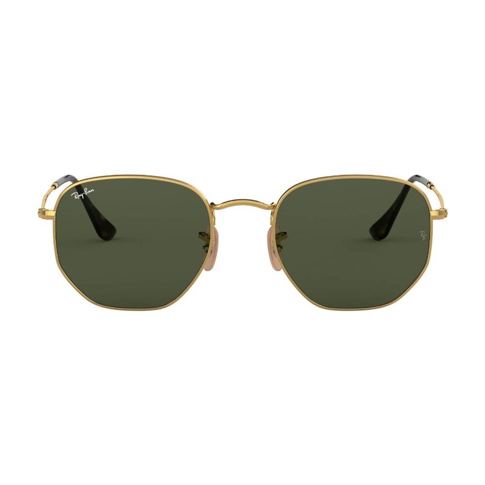 Lentes De Sol Hexagonal Gold Green Ray-ban image number 2.0