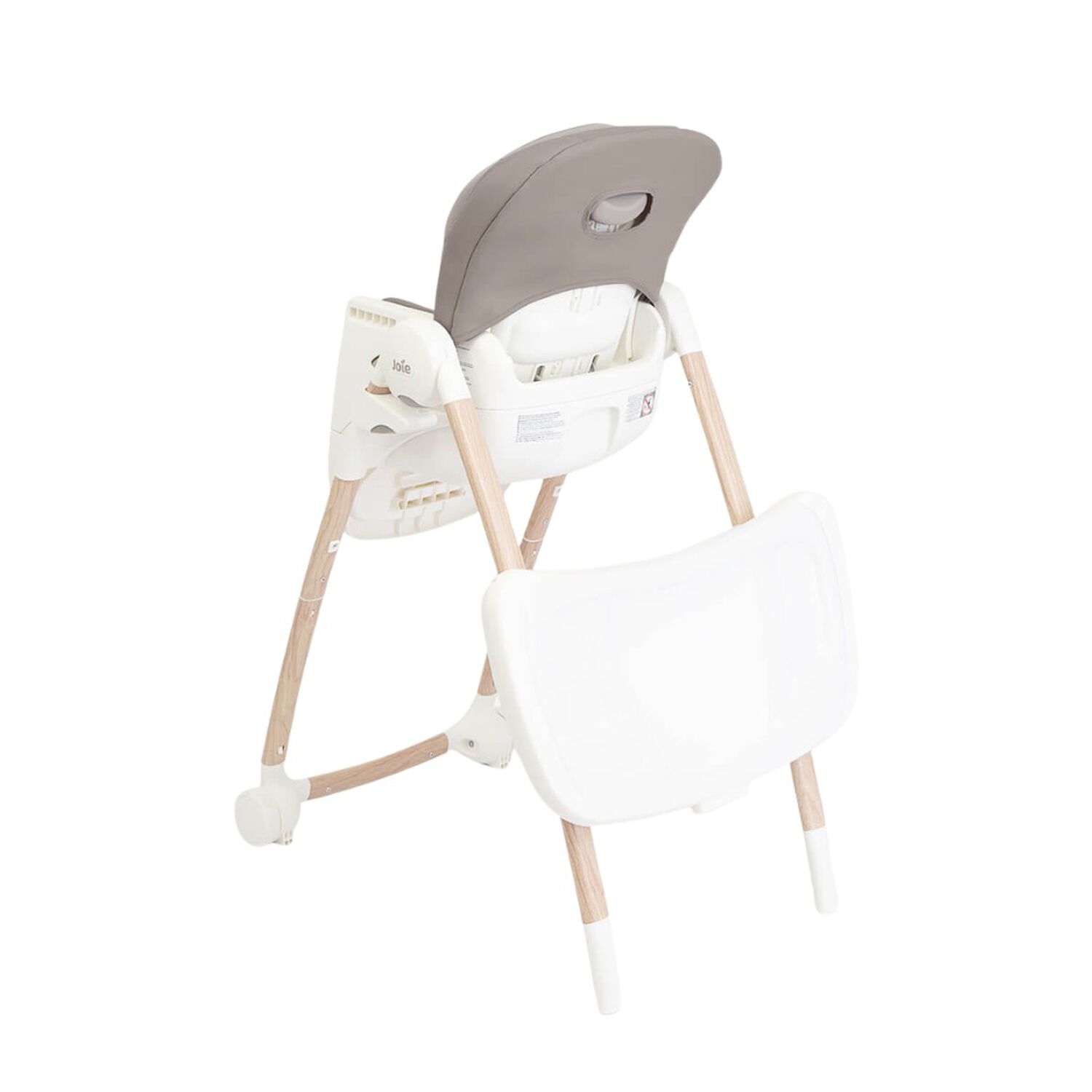 Silla De Comer Multiply 6in1 Walnut Wood Joie image number 4.0