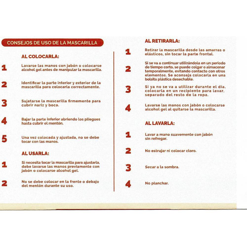 2x Mascarilla Reutilizable Antibacterial Cobre Nanocobre image number 2.0