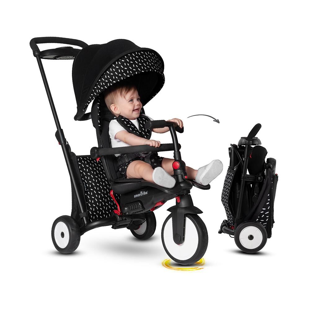 Triciclo Inteligente Str 5 Black & White Smart Trike image number 1.0