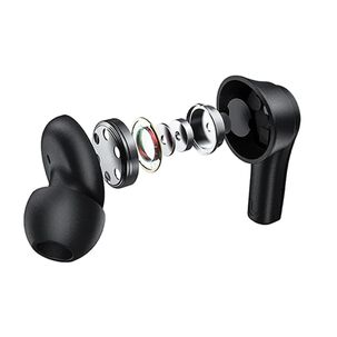 Audifonos Bluetooth Tws In Ear Recargables Negro Qt82 Lenovo