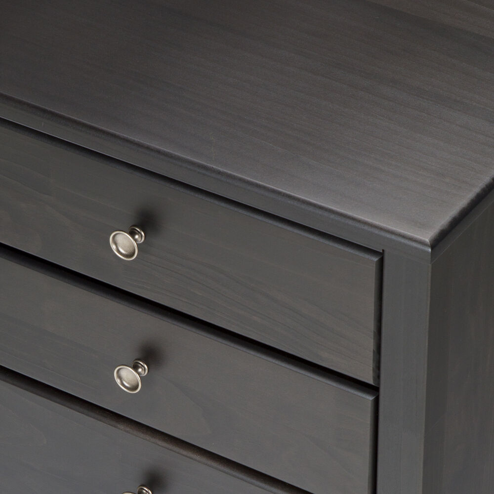 Cama Europea Rosen New Style 6 / 1.5 Plazas / Base Normal + Set De Maderas Issey Grafito image number 4.0