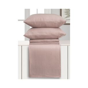 Sabana Andes Polar Lisa Rosa 2 Plazas