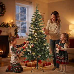 &Aacute;rbol Navide&ntilde;o Verde 2.10 Metros Decoraci&oacute;n Navide&ntilde;a