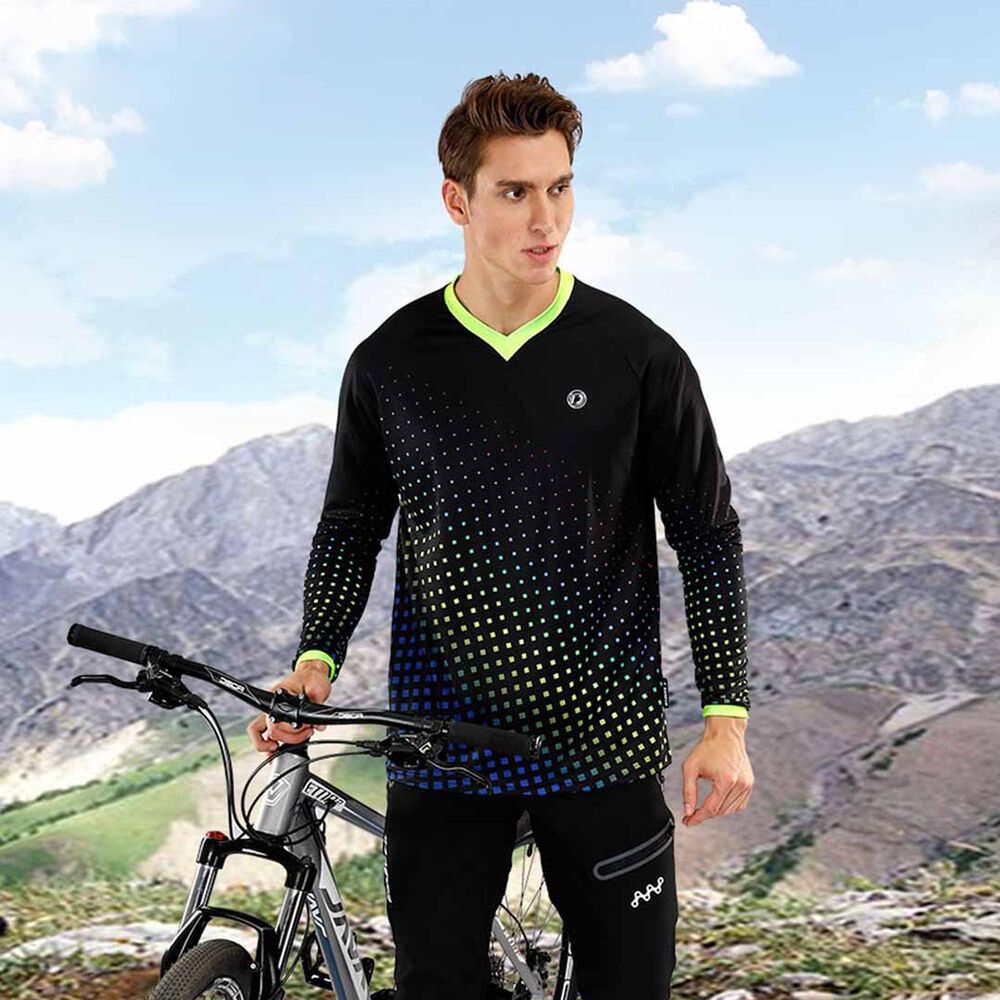 Jersey Dvp089 Mtb Black L image number 8.0