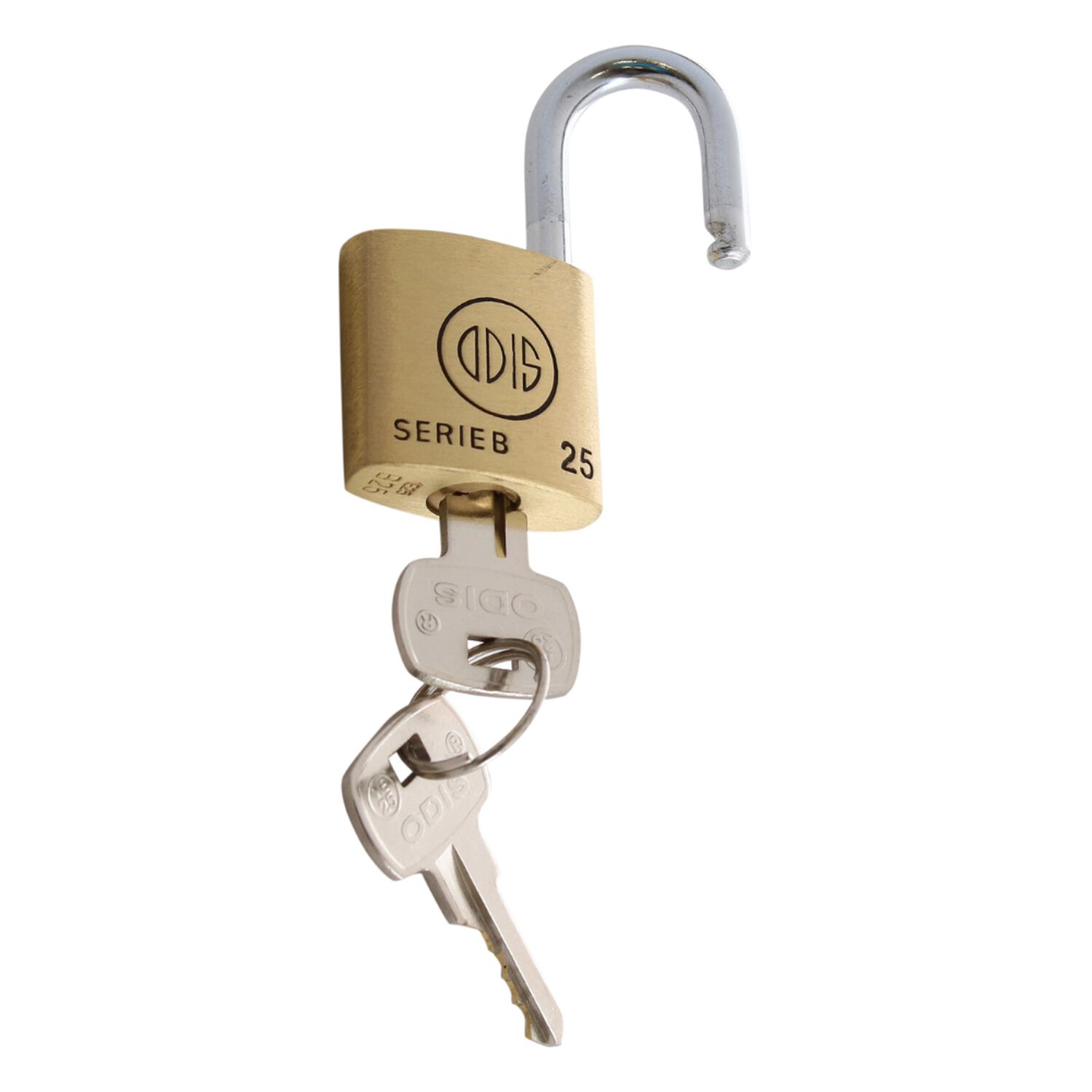 Pack 2 Candados Odis B25 25mm - Llaves Iguales image number 2.0
