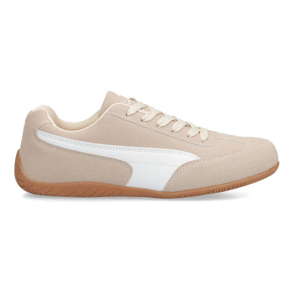 Zapatilla Urbana Mujer Freedom Beige image number 2.0