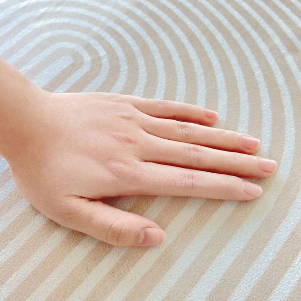 Alfombra Para Living Estampada Medida 180cm X 200cm Antideslizante A3d-8 image number 5.0