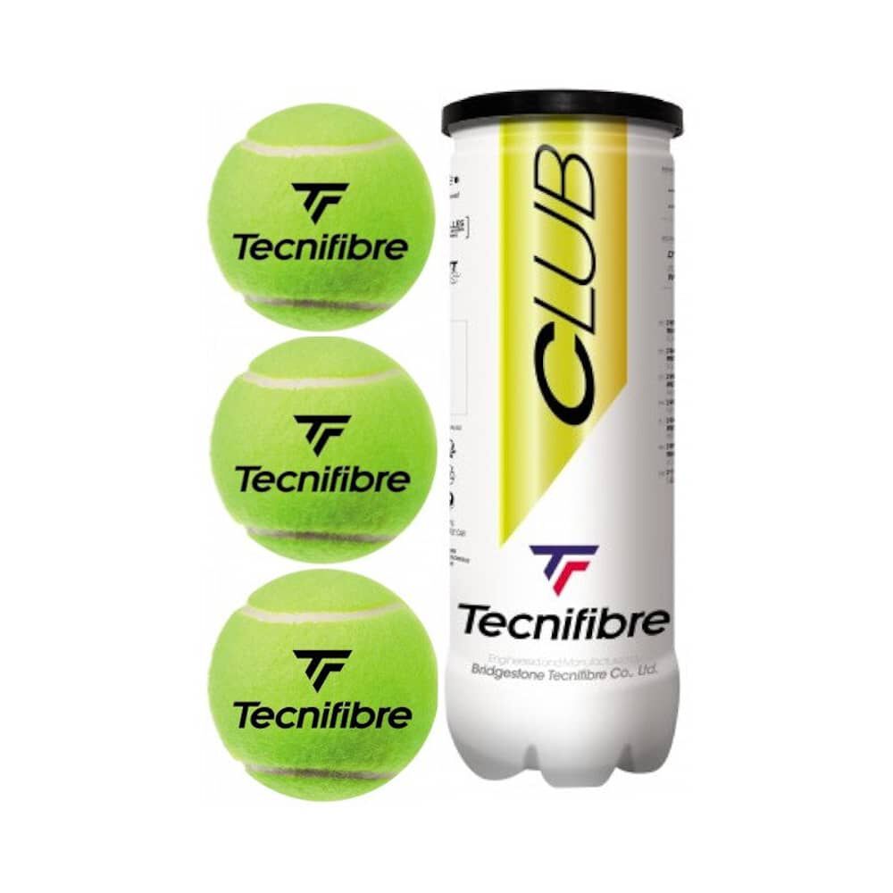 Tarro Pelotas De Tenis Tecnifibre Club X3 image number 1.0