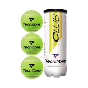 Tarro Pelotas De Tenis Tecnifibre Club X3