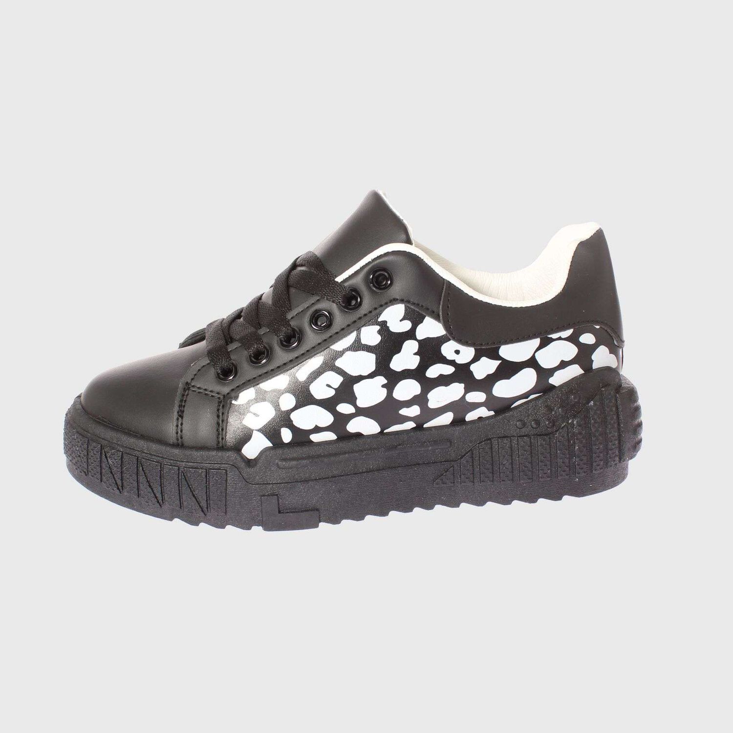 Zapatilla Leopard Negro V&iacute;a Franca Art. 52111b21279hblack image number 1.0