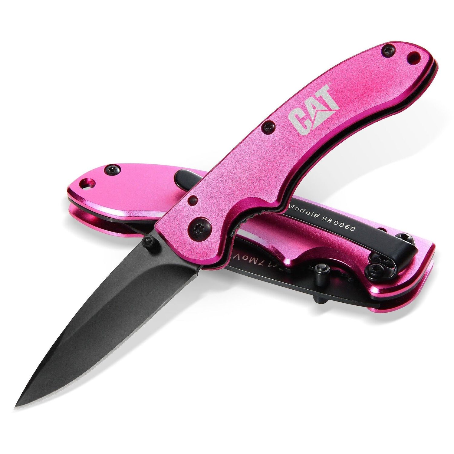 Cuchillo Navaja Plegable Cat 980060 Punta Curva image number 5.0