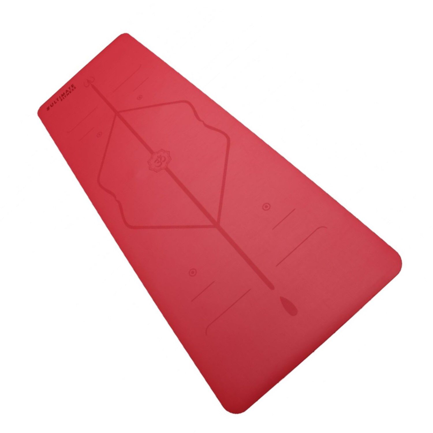 Mat De Yoga Premium Pu Natural Rubber 5 Mm Rojo image number 1.0