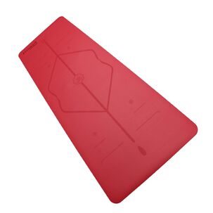 Mat De Yoga Premium Pu Natural Rubber 5 Mm Rojo
