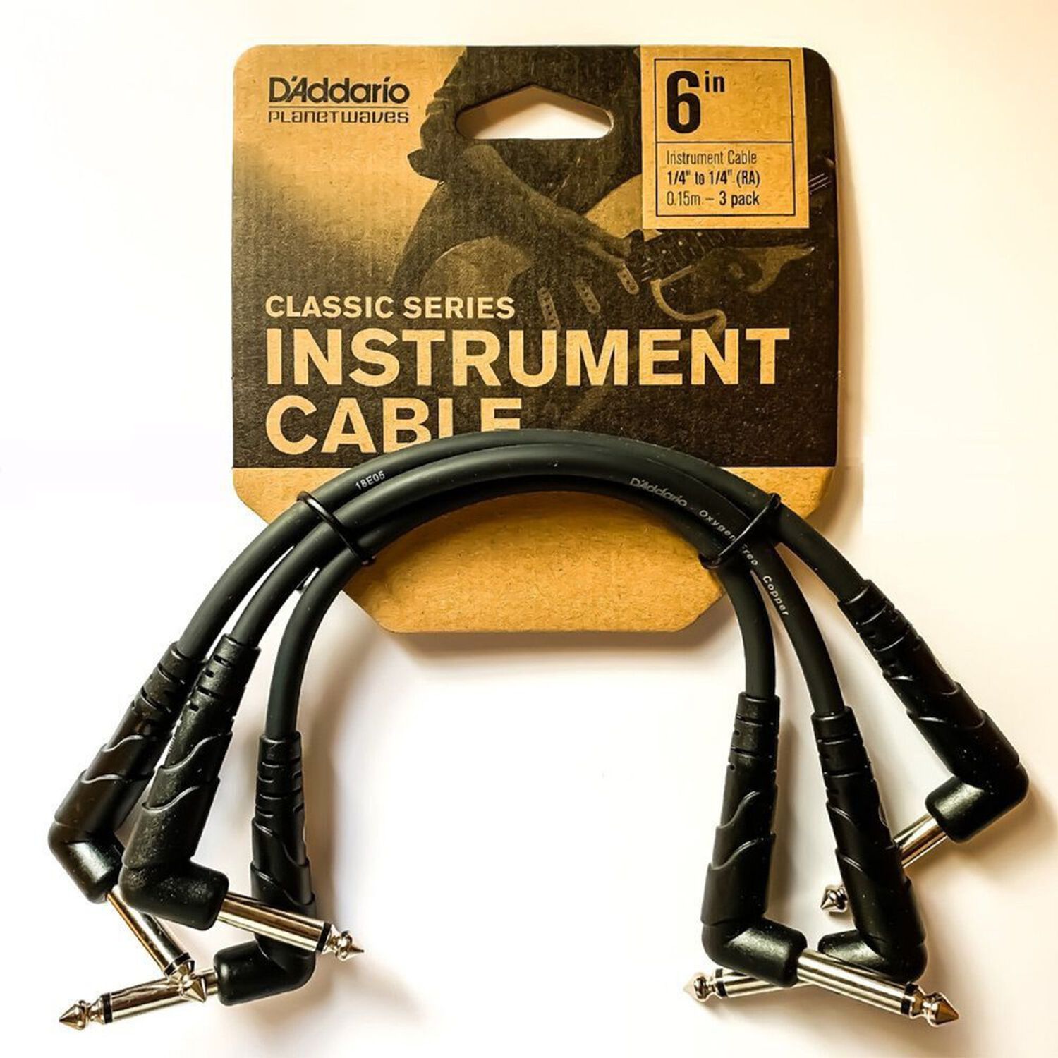 Cable Patch 15cm Pack 3 Pw-cgtp-305 Planet Wave Daddario image number 2.0