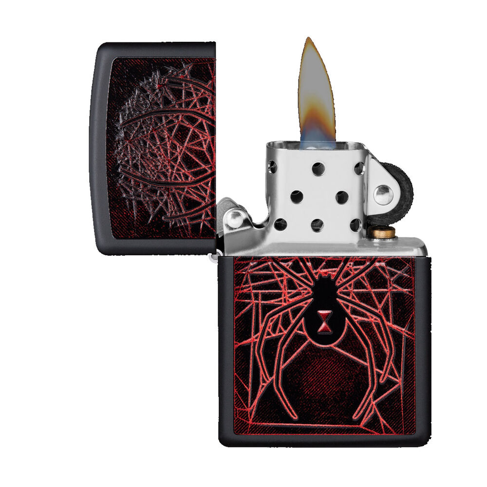 Encendedor Zippo 218 Spider Design Negro Zp49791 image number 1.0