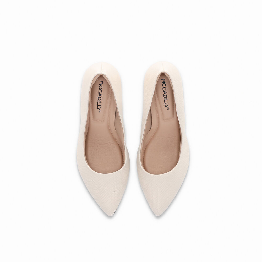 Zapato Mujer Crema/snake Luiza 442 Piccadilly image number 2.0