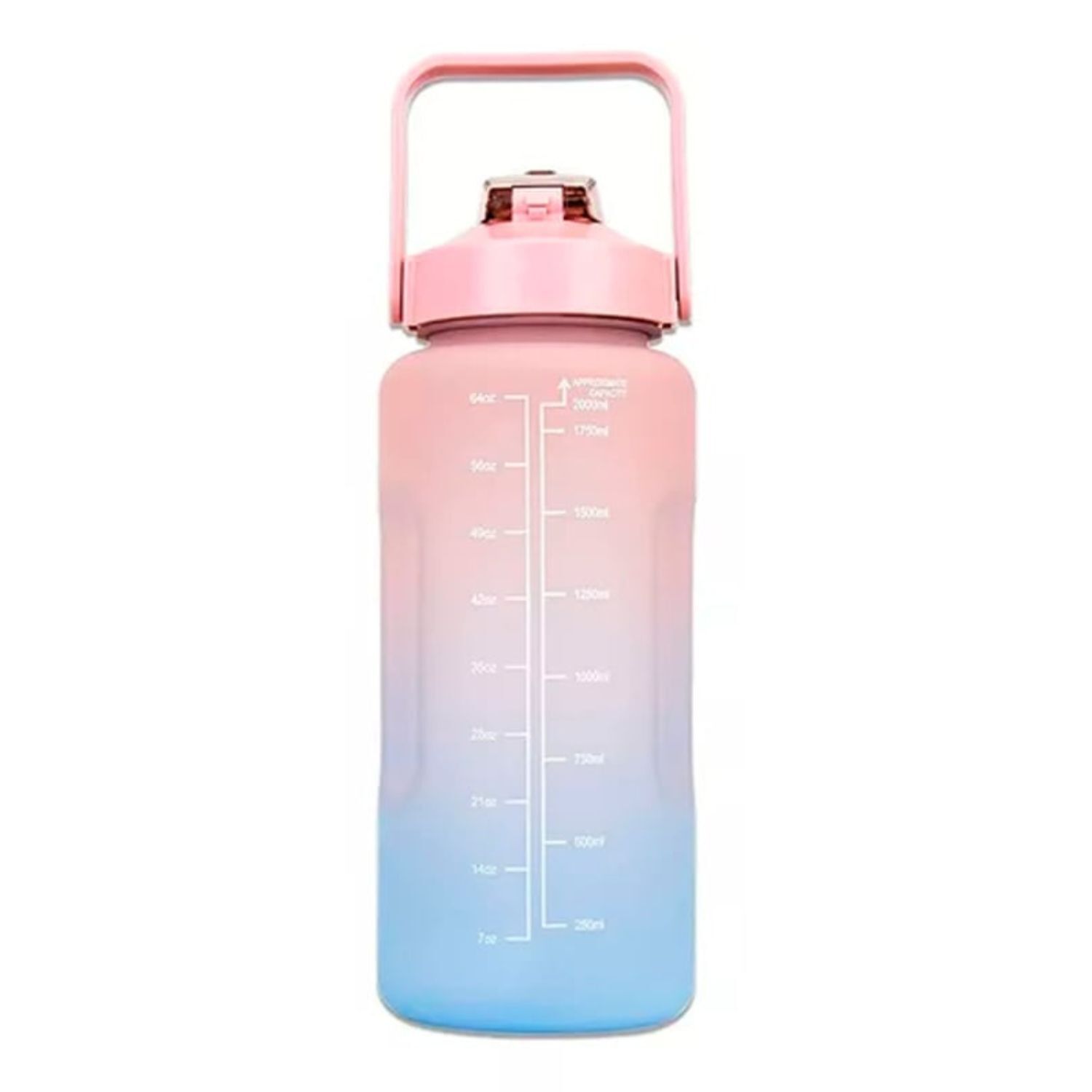 Pack 2 Botellas Agua Motivacionales De 2 Litros Y 900 Ml image number 2.0