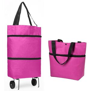 Carrito De Compras Bolsa Con Ruedas Multiusos Plegable