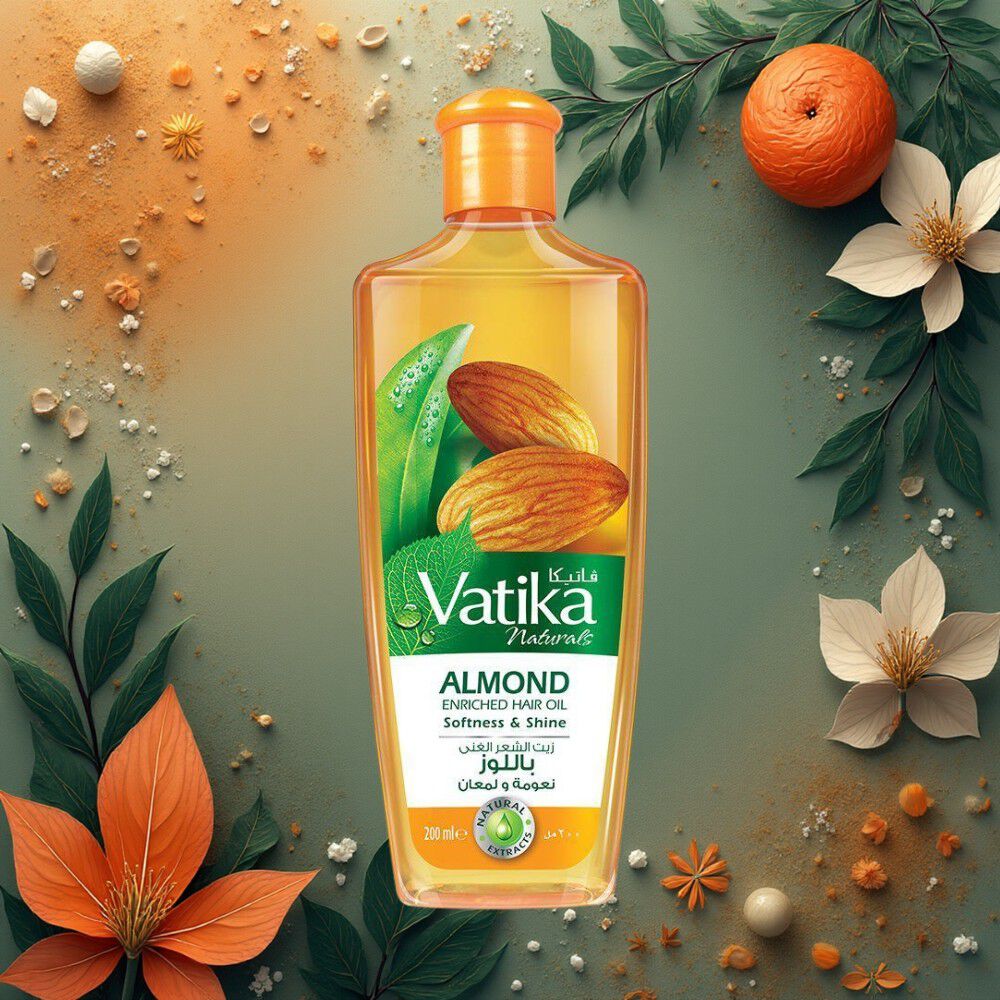 Vatika Aceite Capilar Almendra 200 Ml image number 1.0