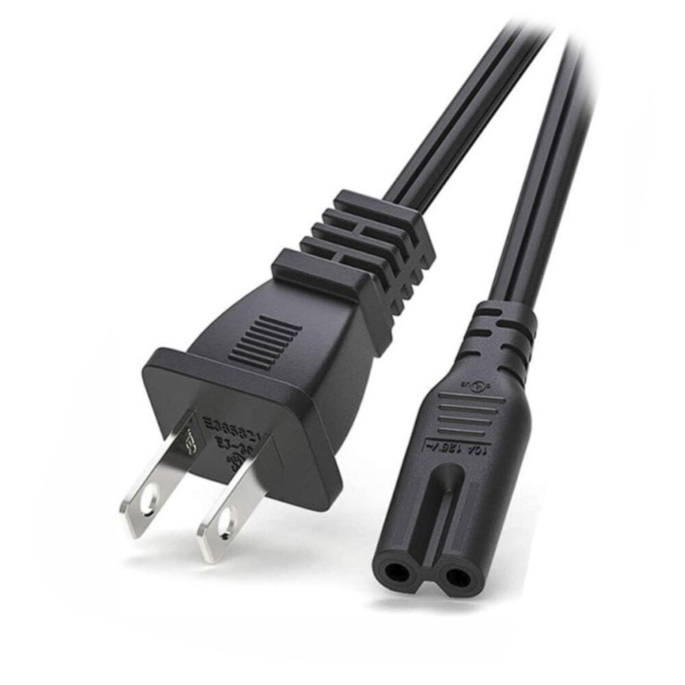 Cable De Energia Tipo Ocho 1800cm Negro Consolas image number 1.0