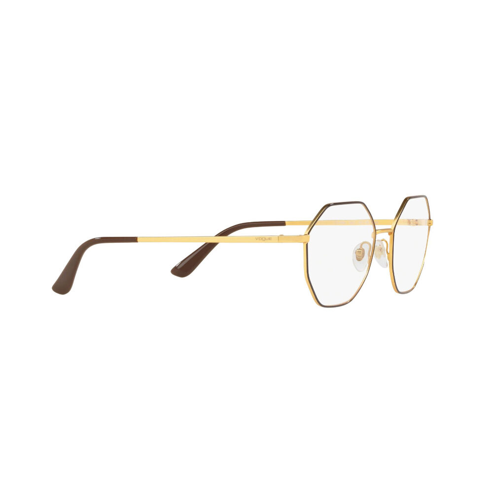 Lentes Ópticos Top Brown/pale Gold Vogue Eyewear image number 10.0