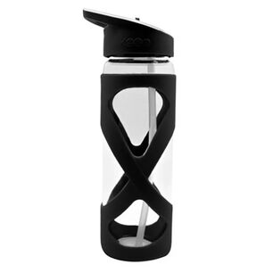Botella Keep Vidrio 532ml Hidratacion Deportes Outdoor Negro
