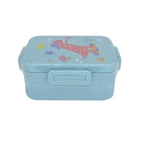 Taper Conntenedor Hermetico Niños Alimentos 800 Ml Colores Celeste