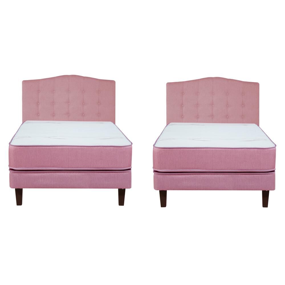 Duplex Cama Europea Mantahue Acua / 1 Plaza / Base Normal  + Respaldo image number 0.0