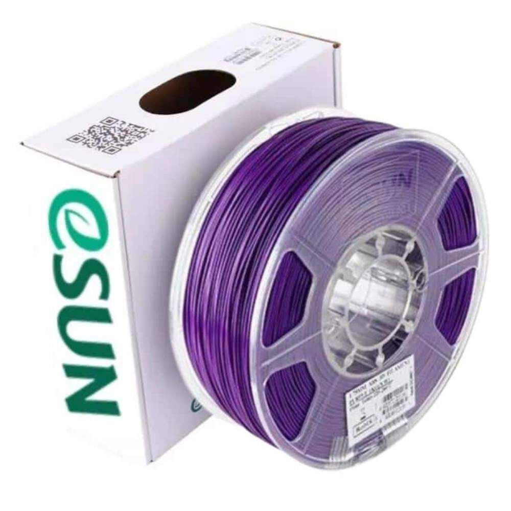 Filamento Pla Morado Transparente 1kg Esun image number 0.0