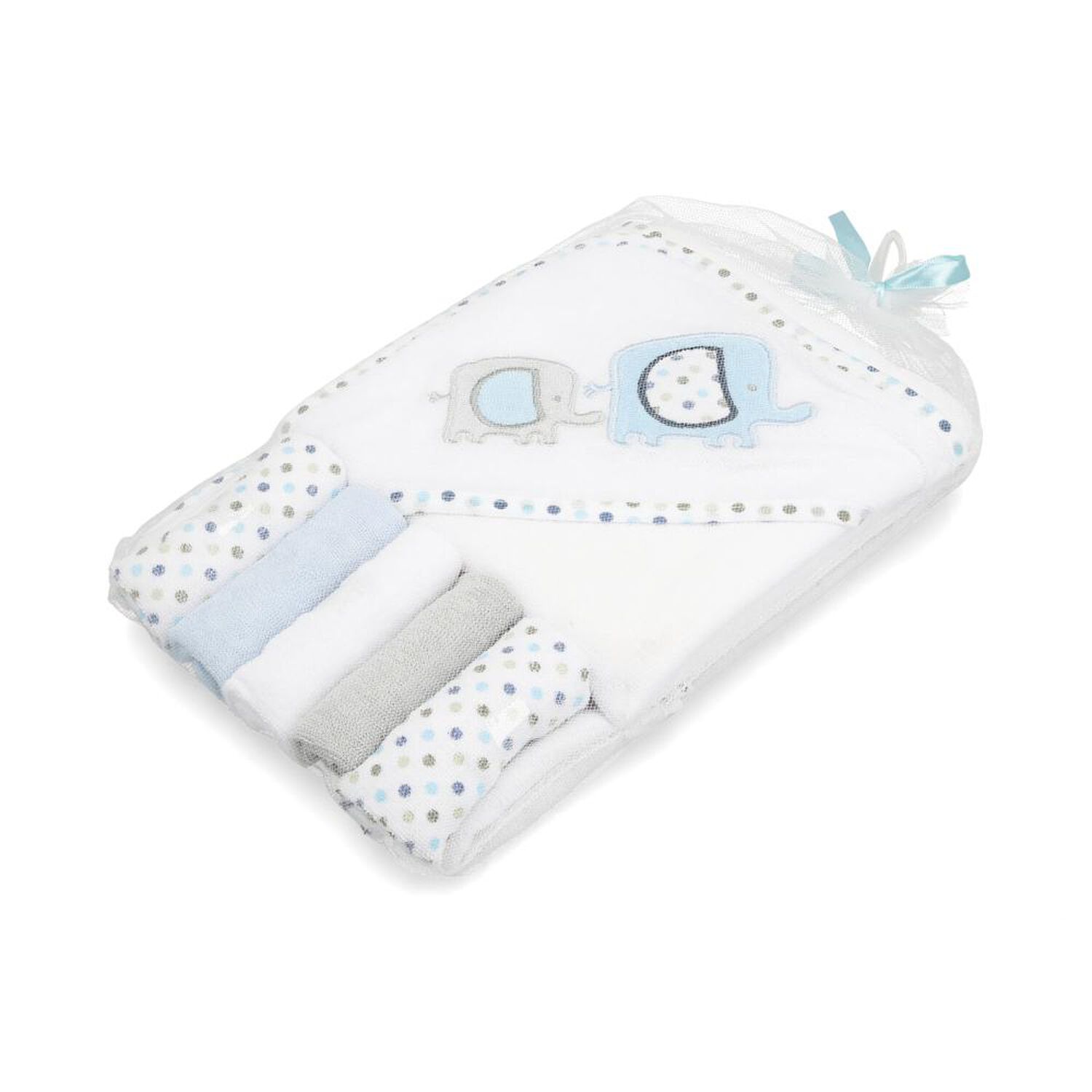 Pack Toallas Baby 86tt-setto&ntilde;o / Toalla Con Gorrito + 5 Toallitas image number 1.0