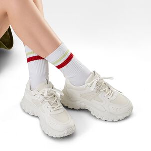 Zapatillas Beige Casual Mujer Weide Sl03